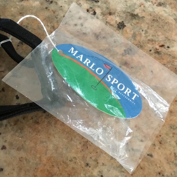 Vintage Marlo Sport Golfer Gurl Canvas Zip Top Embroidered Accessory Bag - Picture 8 of 10